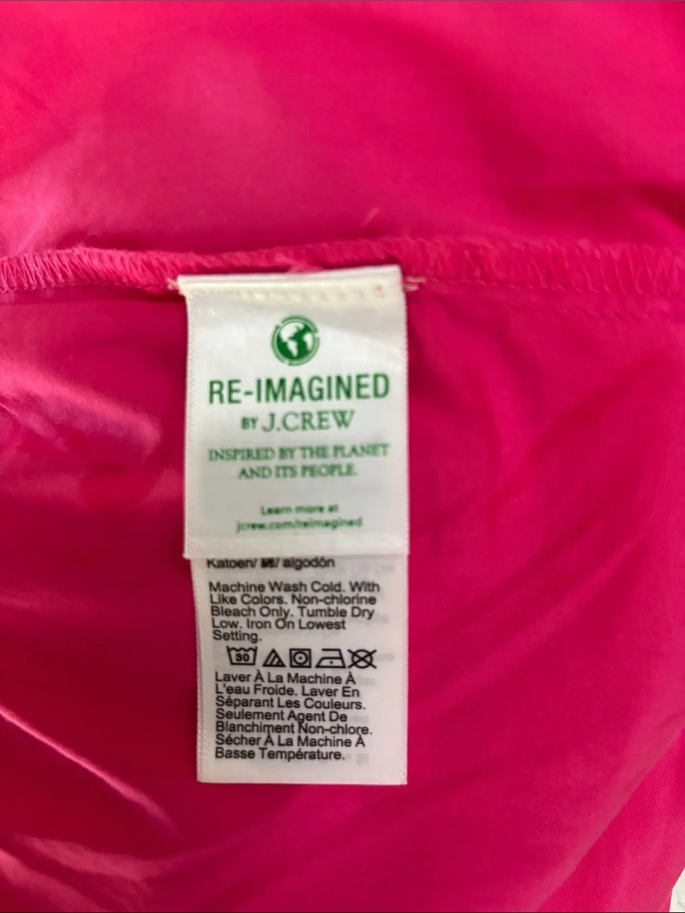 J. Crew Vibrant Pink Smocked Tiered Maxi Dress